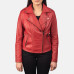 Flashback Red Leather Jacket